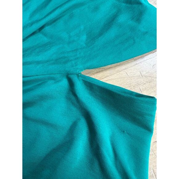 Paco Rabanne Green Ruched Off The Shoulder Crop Top in Emeraude - Picture 11 of 13